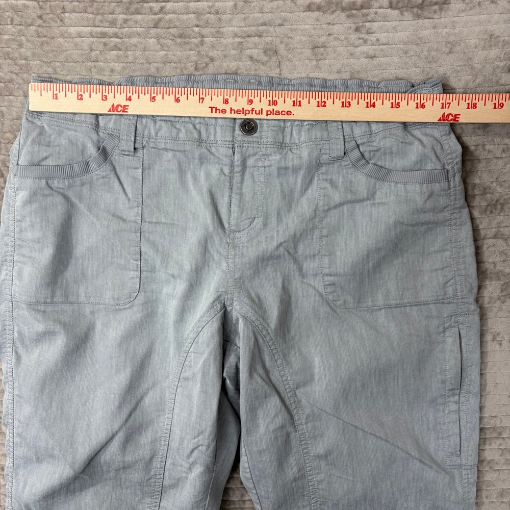 Kuhl Splash Roll-Up Hiking Pants Blue Grey Herringbone Womens 14‎ Reg 6272 - Picture 6 of 12